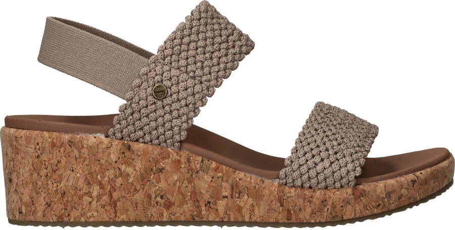 Skechers Arch Fit Beverlee Springy Feels Sandalen Dames Taupe