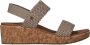 Skechers Arch Fit Beverlee Springy Feels Sandalen Dames Taupe - Thumbnail 2