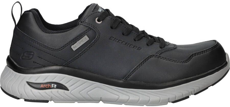 Skechers Arch Fit Crosser Waterproof Sneakers Zwart