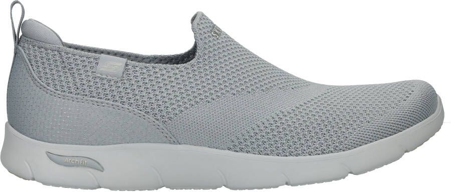 Skechers Arch Fit Refine Iris VEGAN Instapper Dames Grijs