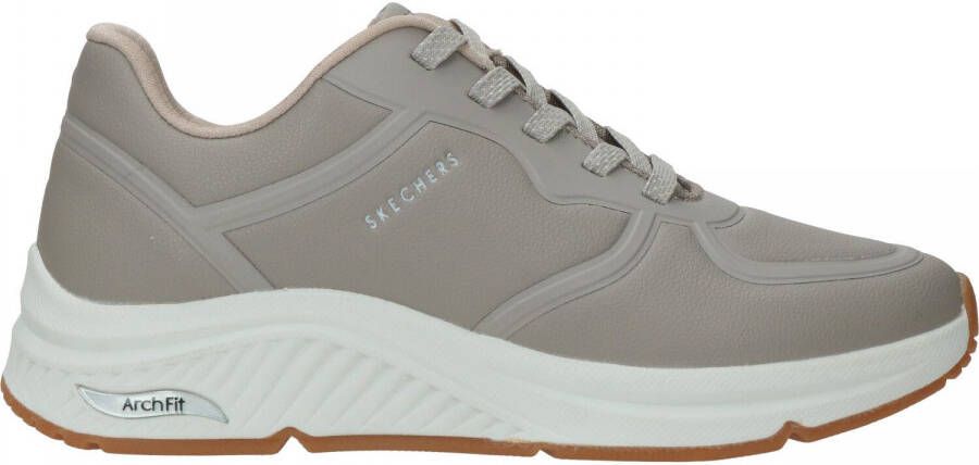 Skechers Fumette Stijlvolle Sneakers voor Modebewuste Vrouwen Beige Dames - Foto 8