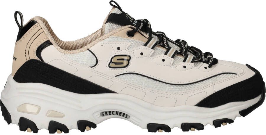 Skechers D Lites Retro Rewind Sneakers Dames Beige