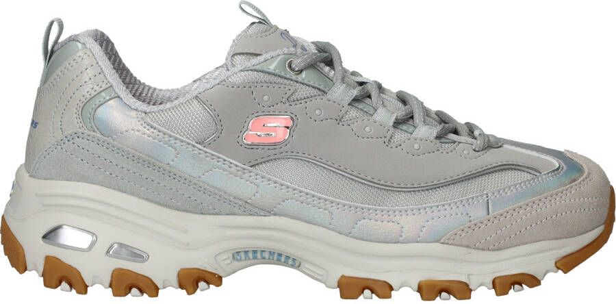 Skechers D Lites Sneakers Dames Grijs