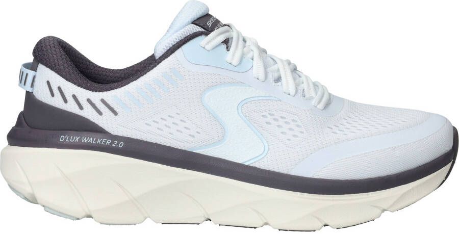 Skechers D'Lux Walker 2.0 Active Pace Sneakers Dames Wit