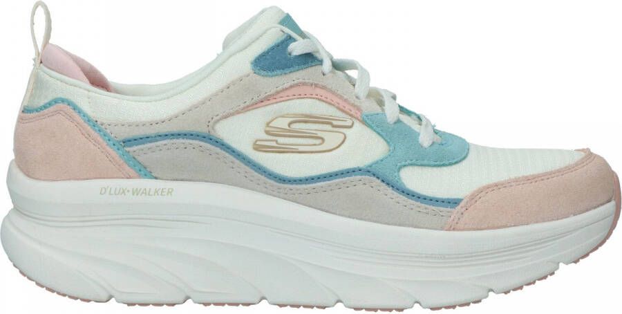 Skechers D`Lux Walker Sneaker Stijlvol en Comfortabel Beige Dames - Foto 7