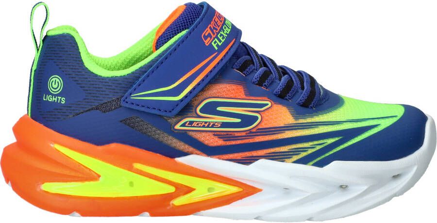 Skechers Flex Glow Ultra Sneakers Jongens Blauw