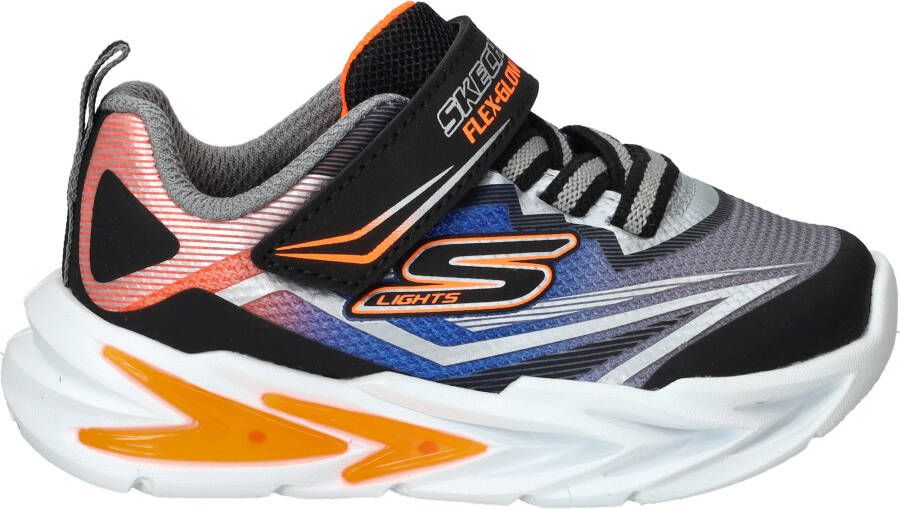 Skechers Flex Glow Ultra Sneakers Jongens Zwart