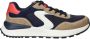 Skechers Fury Dury Lace Low Sneakers Heren Bruin - Thumbnail 1