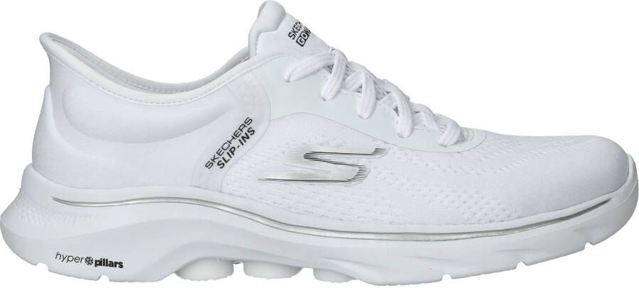 Skechers Go Walk 7 Valin Slip-Ins VEGAN Veterschoen Dames Wit