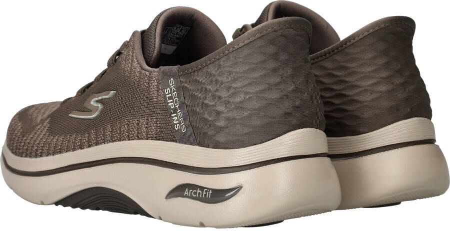 Skechers Go Walk Arch Fit 2.0 Grand Select 2 Slip-Ins Sneakers Heren Taupe