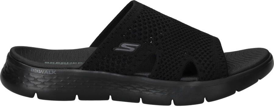 Skechers Go Walk Flex Slippers Dames Zwart