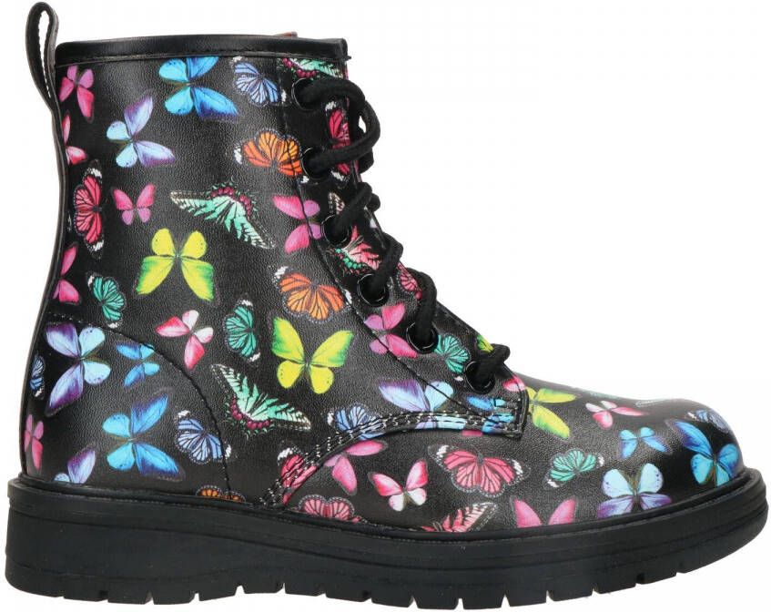 Skechers Gravlen Butterfly Squad Veterboot Meisjes Zwart Multi