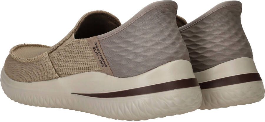 Skechers Hands Free Slip-Ins Delson 3.0 Cabrino VEGAN Instapper Heren Taupe - Foto 3