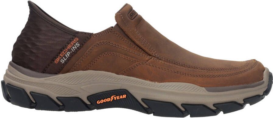 Skechers Slip-ins RF Respected Elgin Heren slip-ins leren slip-on bruin 204810 CDB - Foto 20