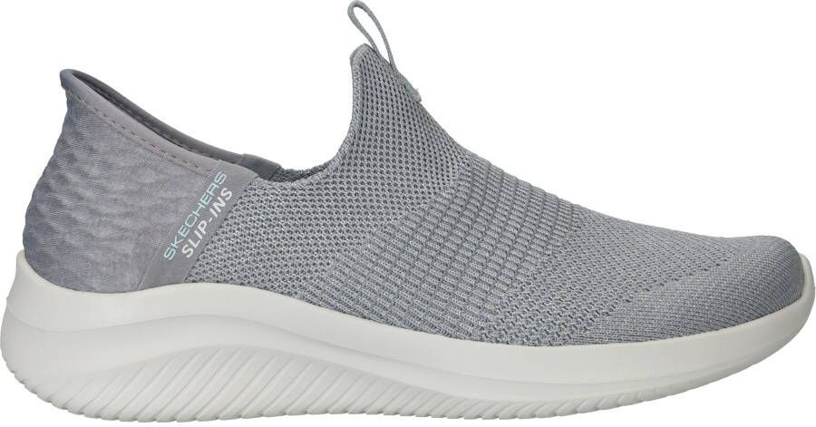 Skechers Hands Free Slip-Ins Ultra Flex 3.0 Smooth Step Instappers Grijs