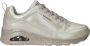Skechers JGoldcrown Uno Gallactic Gal Sneakers Dames Beige - Thumbnail 8