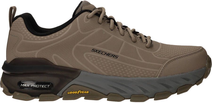 Skechers Max Protect Irongaurd Sneakers Heren Taupe