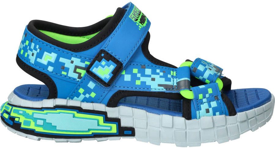 Skechers Mega Splash 4K Sandalen Jongens Blauw