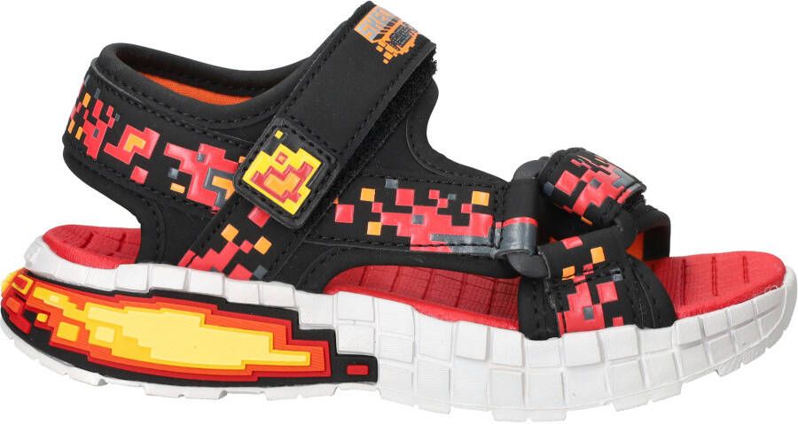 Skechers Mega Splash 4K Sandalen Jongens Rood