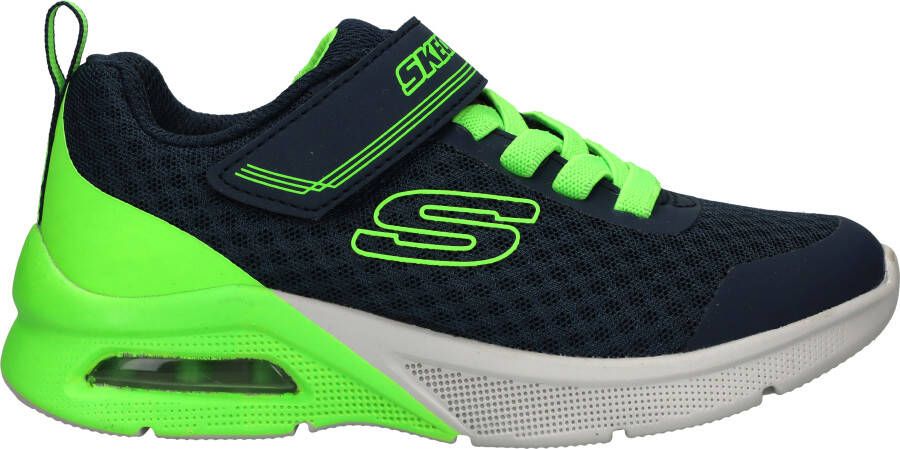 Skechers Microspec Max Gorvix Sneakers Jongens Blauw