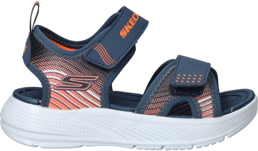 Skechers Microspec Splash Sandalen Jongens Blauw