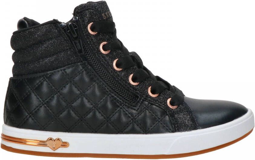 Skechers Shoutouts Quilted Squad Veterboot Zwart