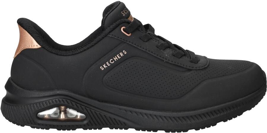 Skechers Arch Fit Uno Sneakers Zwart
