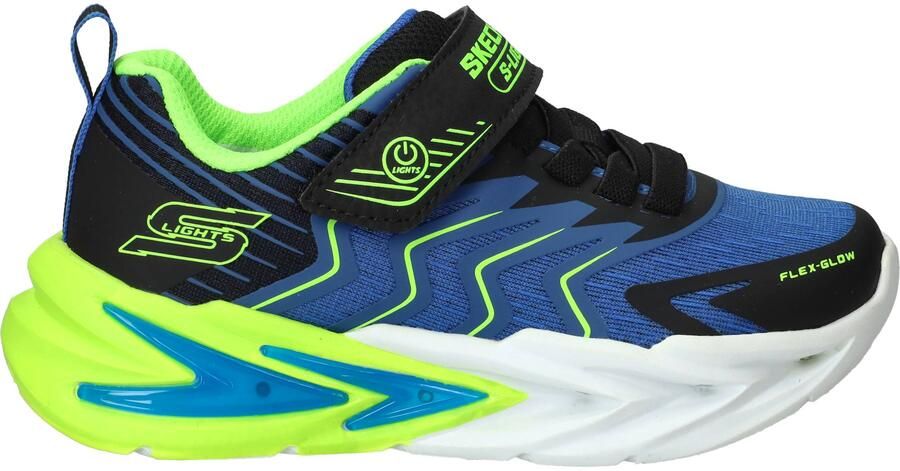 Skechers Flex Glow Ultra Sneakers Blauw