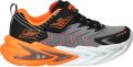 Skechers FLEX-GLOW ULTRA PRISM-PACER Jongens Veterschoenen Zwart Charcoal Rood - Grijs