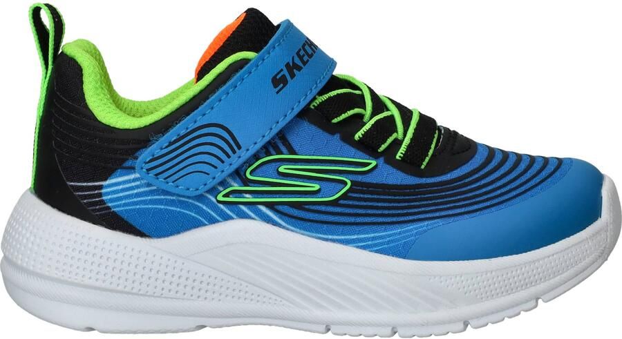 Skechers Microspec Advance Sneakers Blauw