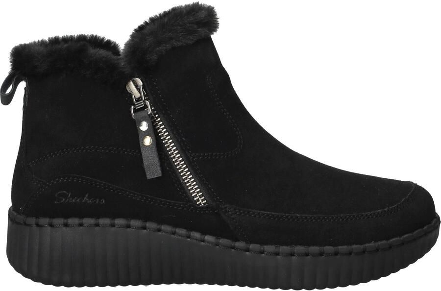 Skechers Relaxed Fit Wilshire BLVD Fresh Zip! Boots Dames Zwart