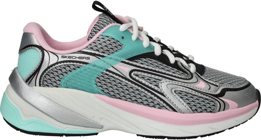 Skechers S2K Sneakers Meisjes Zilver