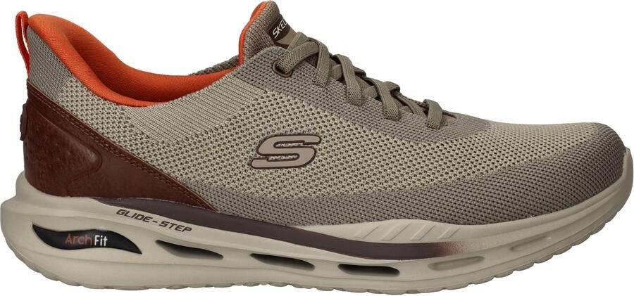 Skechers Slip-Ins Arch Fit Orvan Kincade Instappers Heren Taupe