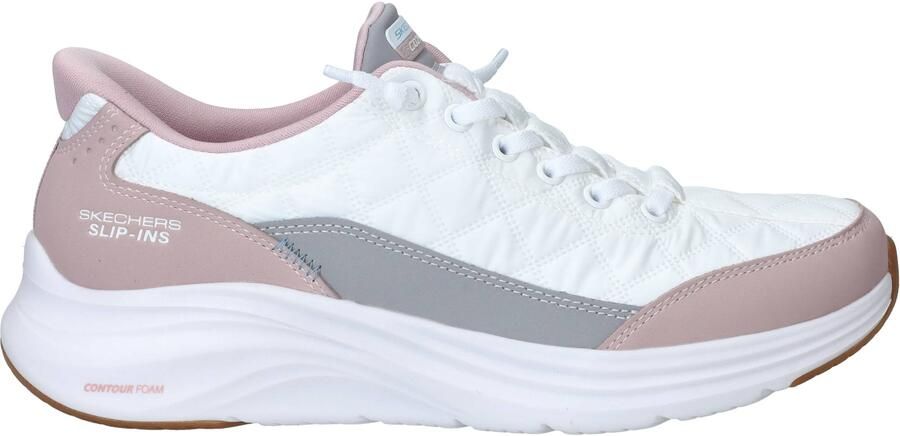 Skechers Slip-Ins Contour Foam Cozy Fit Sneakers Dames Roze - Foto 2