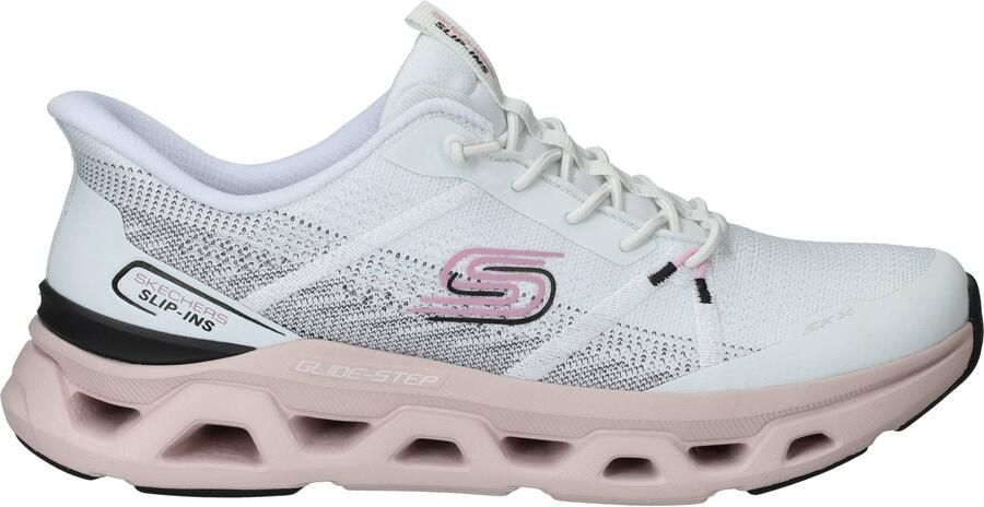 Skechers Slip-Ins Glide Step Altus Instappers Dames Wit