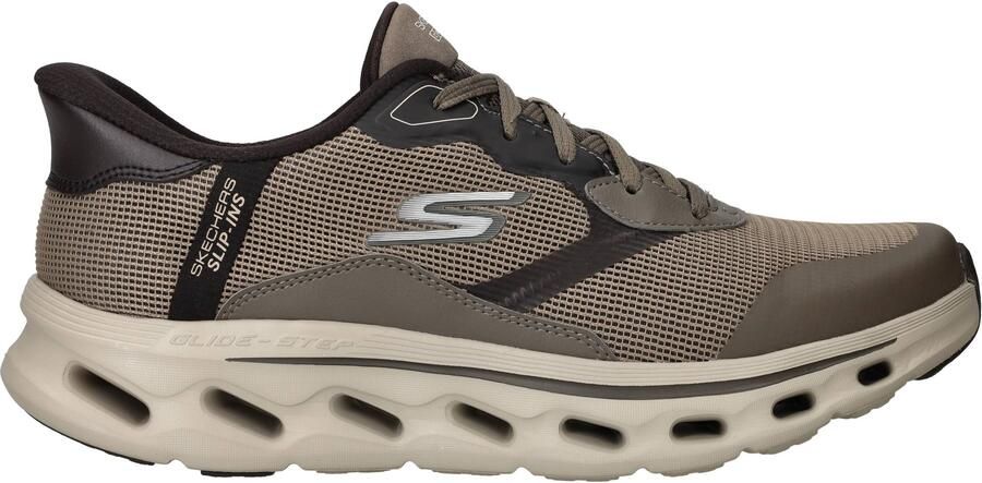 Skechers Slip-Ins Go Walk Glide-Step Sneakers Heren Taupe