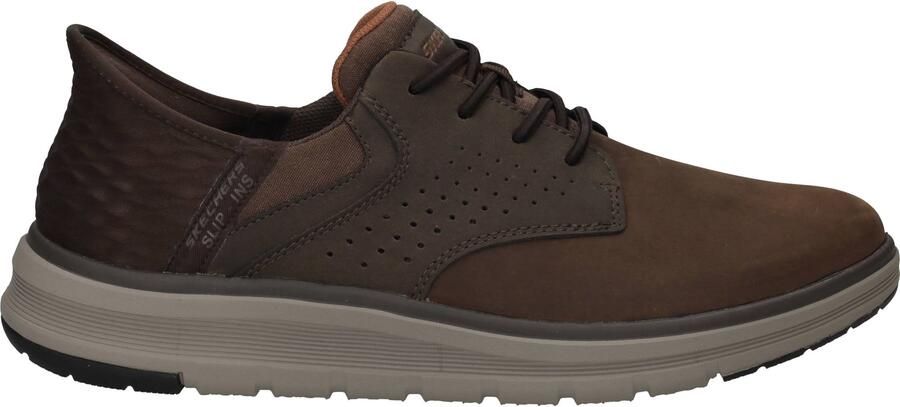 Skechers Slip-Ins Orell Yates Instappers Heren Bruin
