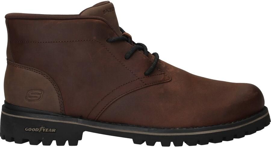 Skechers Slip-Ins Quintero Damien Instap Boots Heren Bruin