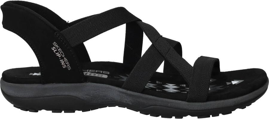 Skechers Platte sandalen SLIP-INS: REGGAE SLIM STRETCH 163460 - Foto 2