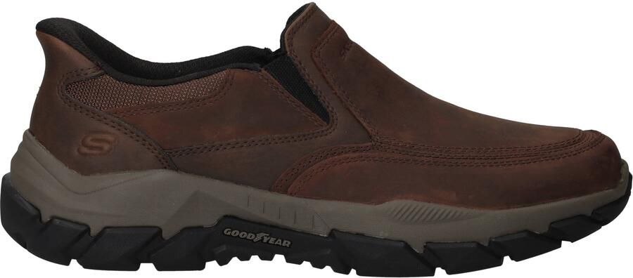 Skechers Slip-Ins Relaxed Fit Santoro Instappers Bruin