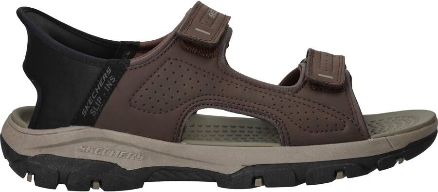 Skechers Slip-Ins Relaxed Fit Tresman Sandalen Heren Bruin