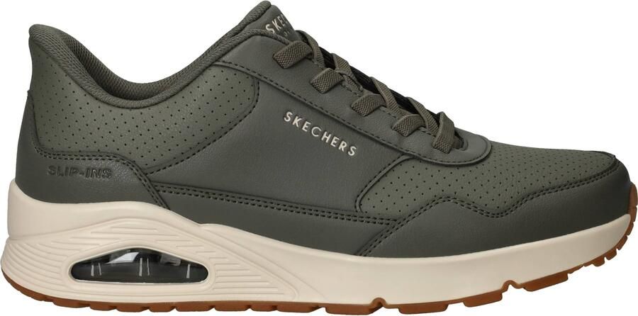 Skechers Slip-Ins Uno Banksia Sneakers Groen