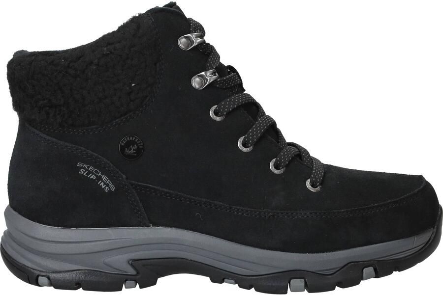 Skechers Slip-Ins Waterproof Relaxed Fit Veterboots Dames Zwart