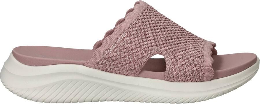 Skechers Ultra Flex 3.0 Bring It! Slippers Dames Roze