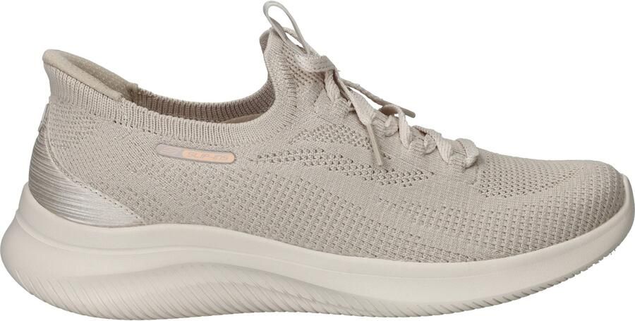 Skechers Ultra Flex 4.0 Slip-Ins Instappers Dames Beige
