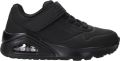 Skechers Street Uno sneakers zwart Imitatieleer Effen 27 - Zwart