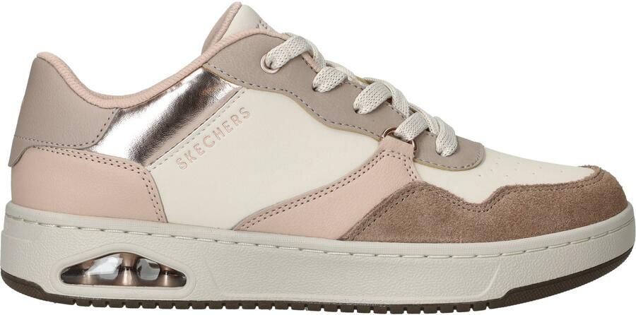 Skechers Uno CTL Subtle Shimmer Sneakers Dames Taupe