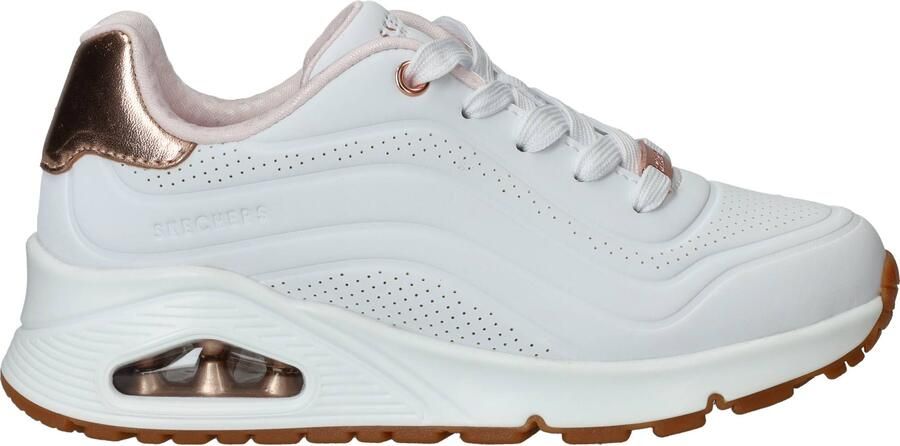 Skechers Uno Gen 1 Sneakers Meisjes Wit