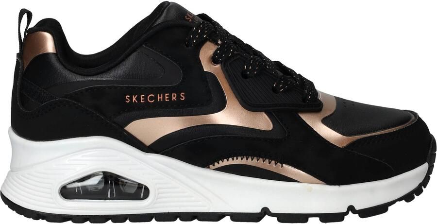 Skechers Uno Gen1 Color Surge Sneakers Meisjes Zwart