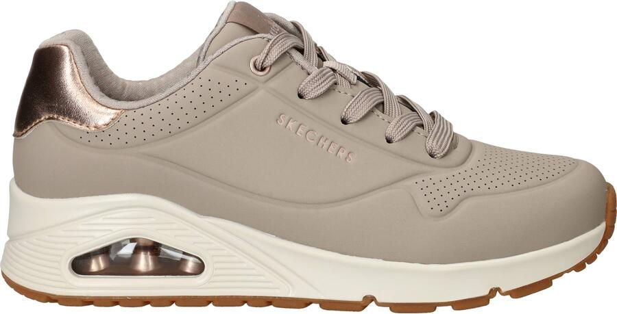 Skechers Uno Golden Air Sneakers Dames Taupe - Foto 2
